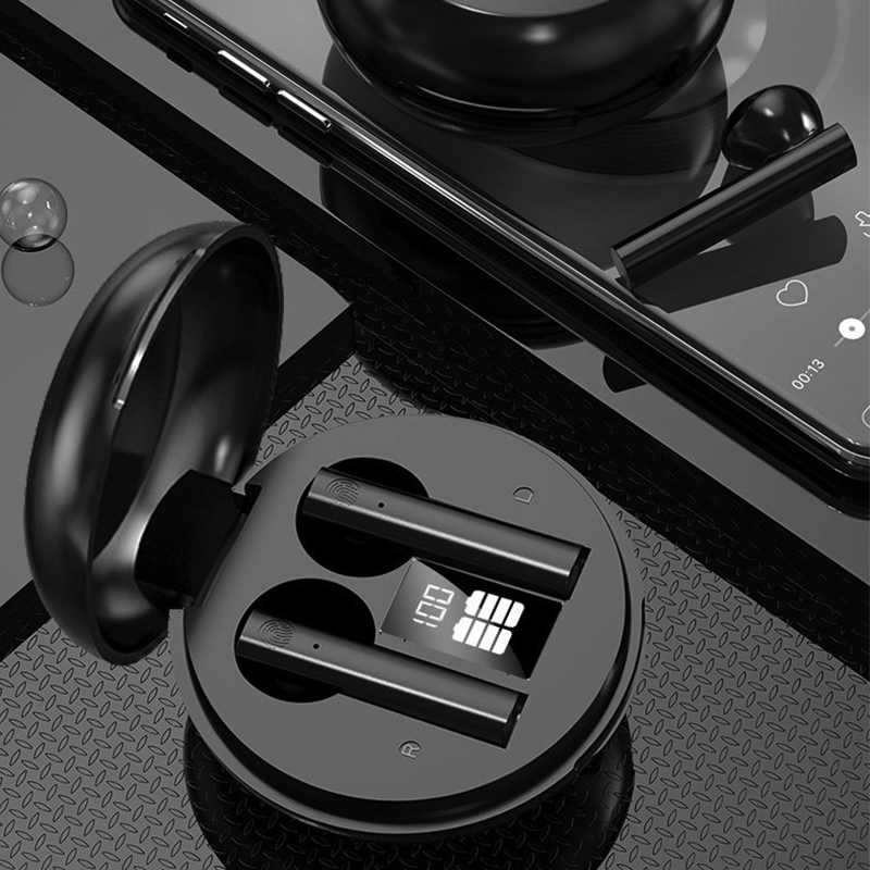 Tai Nghe Bluetooth True Wireless Cảm Ứng Không Dây Wireless Headset - Hàng Chính Hãng PKCB