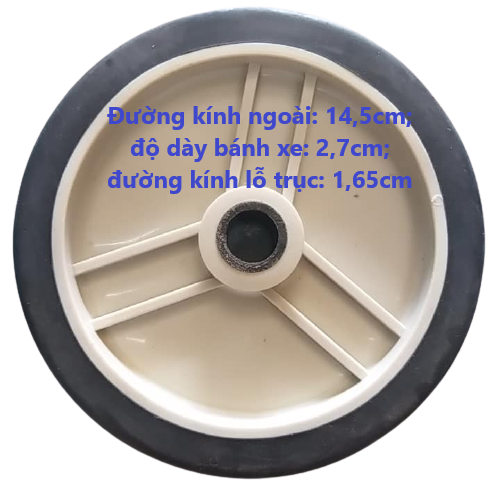 Bánh xe máy hơi kích thước 14,5 * 2,7 * 1,65cm