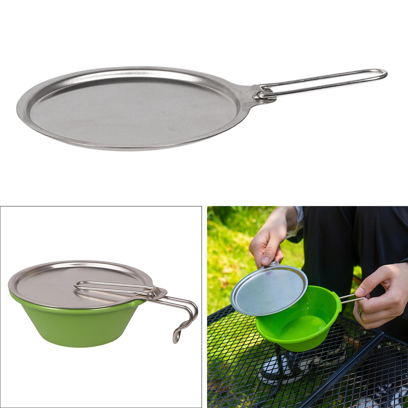 Outdoor Bowl Cover Tableware Camping Bowl Lid for Fishing Hiking Backpacking