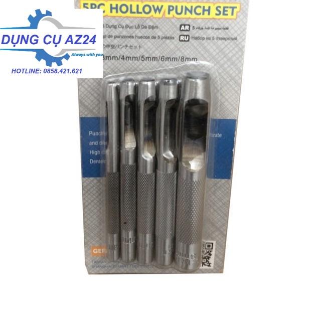 Dụng cụ đột lỗ chất lượng cao 5 món A0137 CHẤT LƯỢNG CAO