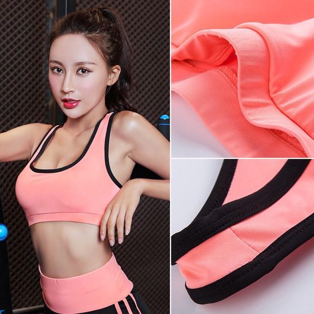 Bộ tập, Bộ đồ tập Gym, Yoga nữ chất thun chất đẹp co giản thoáng khí mã LM BT611