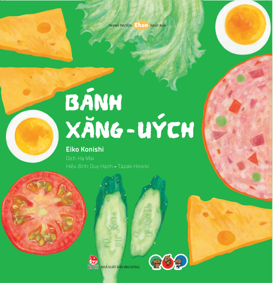 Truyện Ehon bé 1-2-3 tuổi - Bánh Xăng - Uých