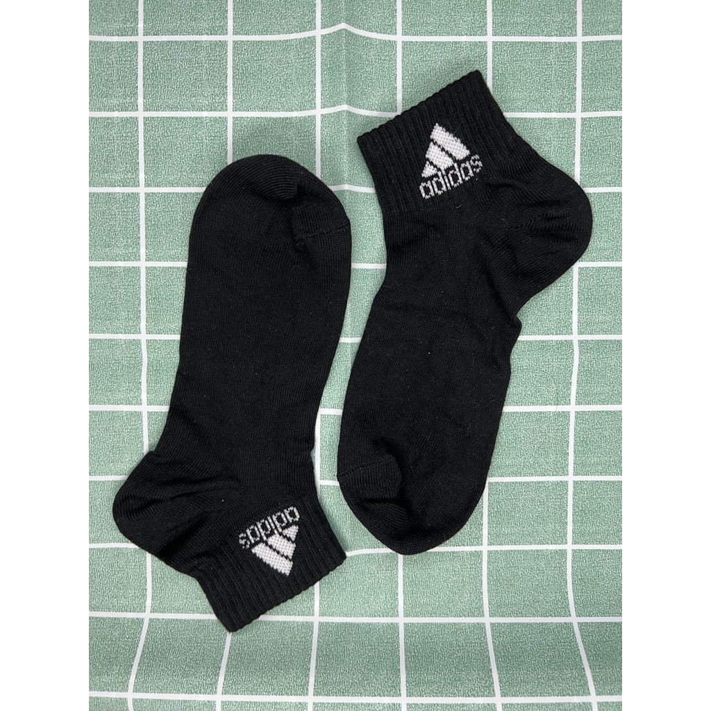 Combo 10 đôi Tất nam cổ thấp màu đen chất liệu vải cotton mềm mại thấm hút mồ hôi siêu tốt L14