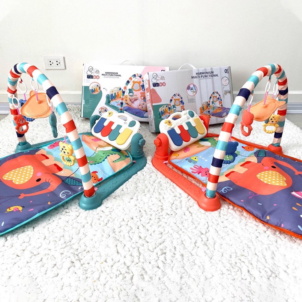 Thảm nhạc cho bé, trẻ sơ sinh nằm chơi, vận động Baby Gym Mat