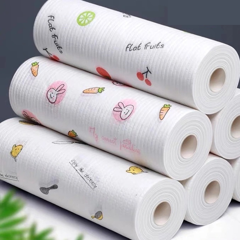 Khăn Giấy Lau Đa Năng Lau Bếp, Lau Tay Cuộn Tái Sử dụng
