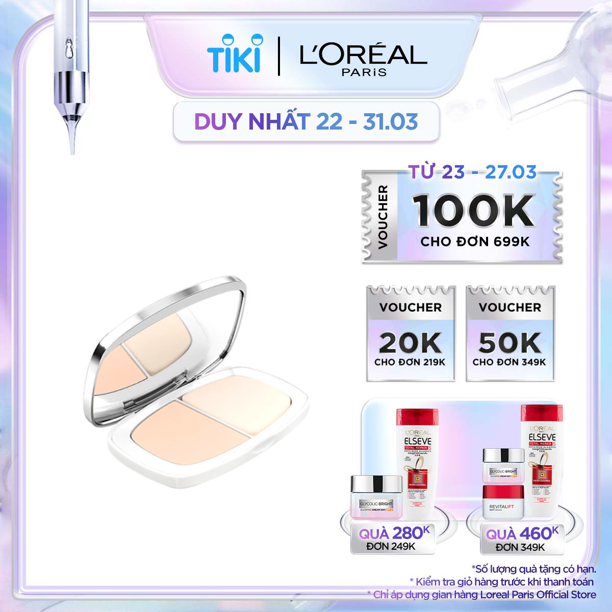 Phấn Nền Mịn Da L'Oreal True Match TWC (8g