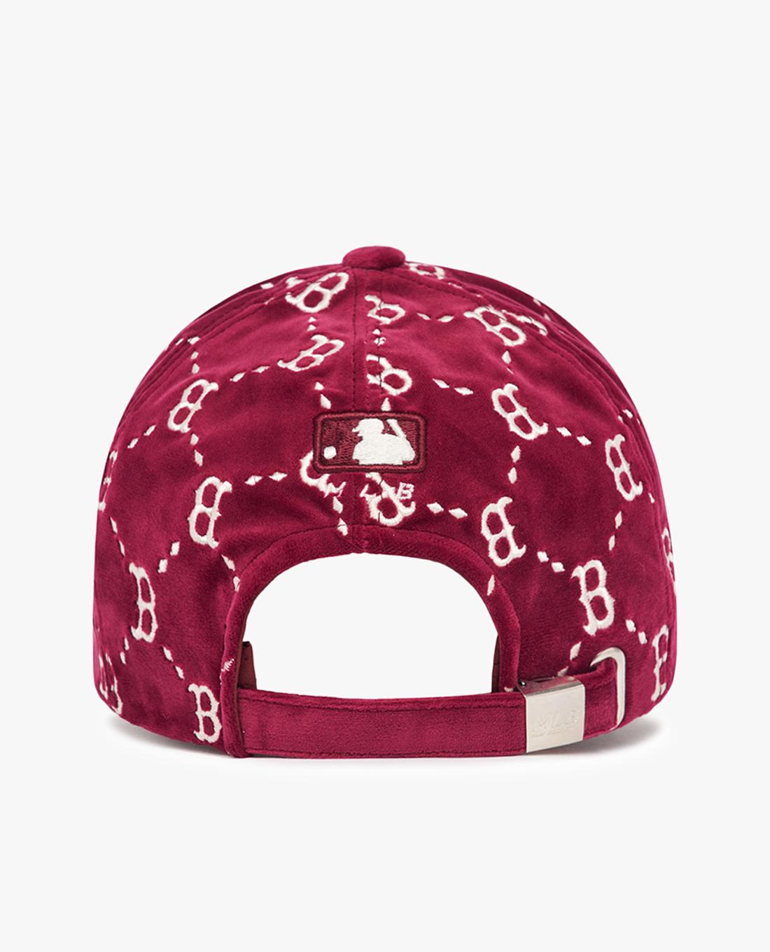 MLB - Nón bóng chày unisex Dia Monogram Velvet Structured 3ACPMV126