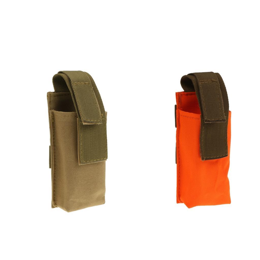 2pcs/set Outdoor Hunting Military Tourniquet Pouch First Aid Molle Bags Orange Khaki