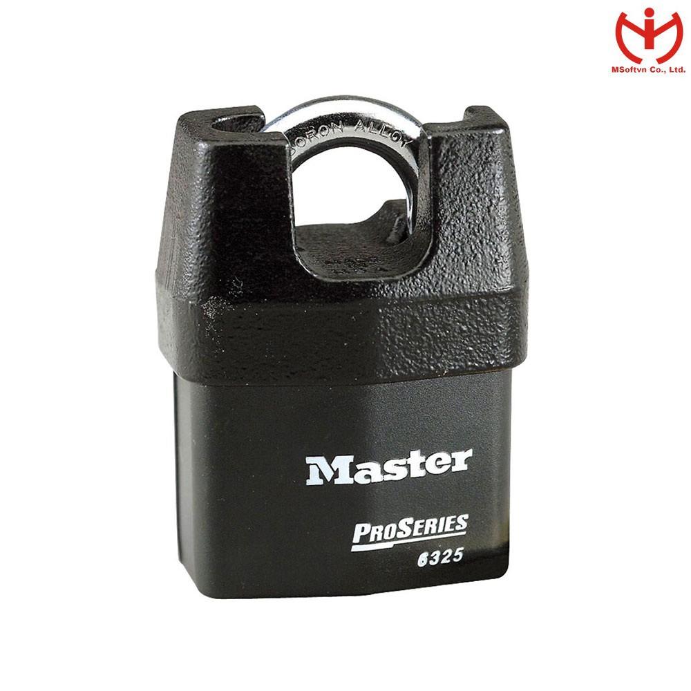 Ổ khóa thép chống cắt Master Lock 6325 thân thép 61mm dòng ProSeries - MSOFT