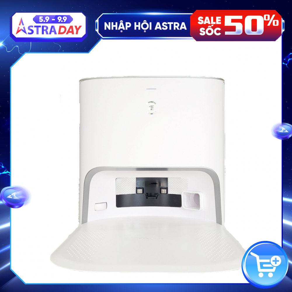 Dock sạc hút rác tự động cho robot hút bụi lau nhà Ecovacs Deebot T10 - Hàng Chính Hãng