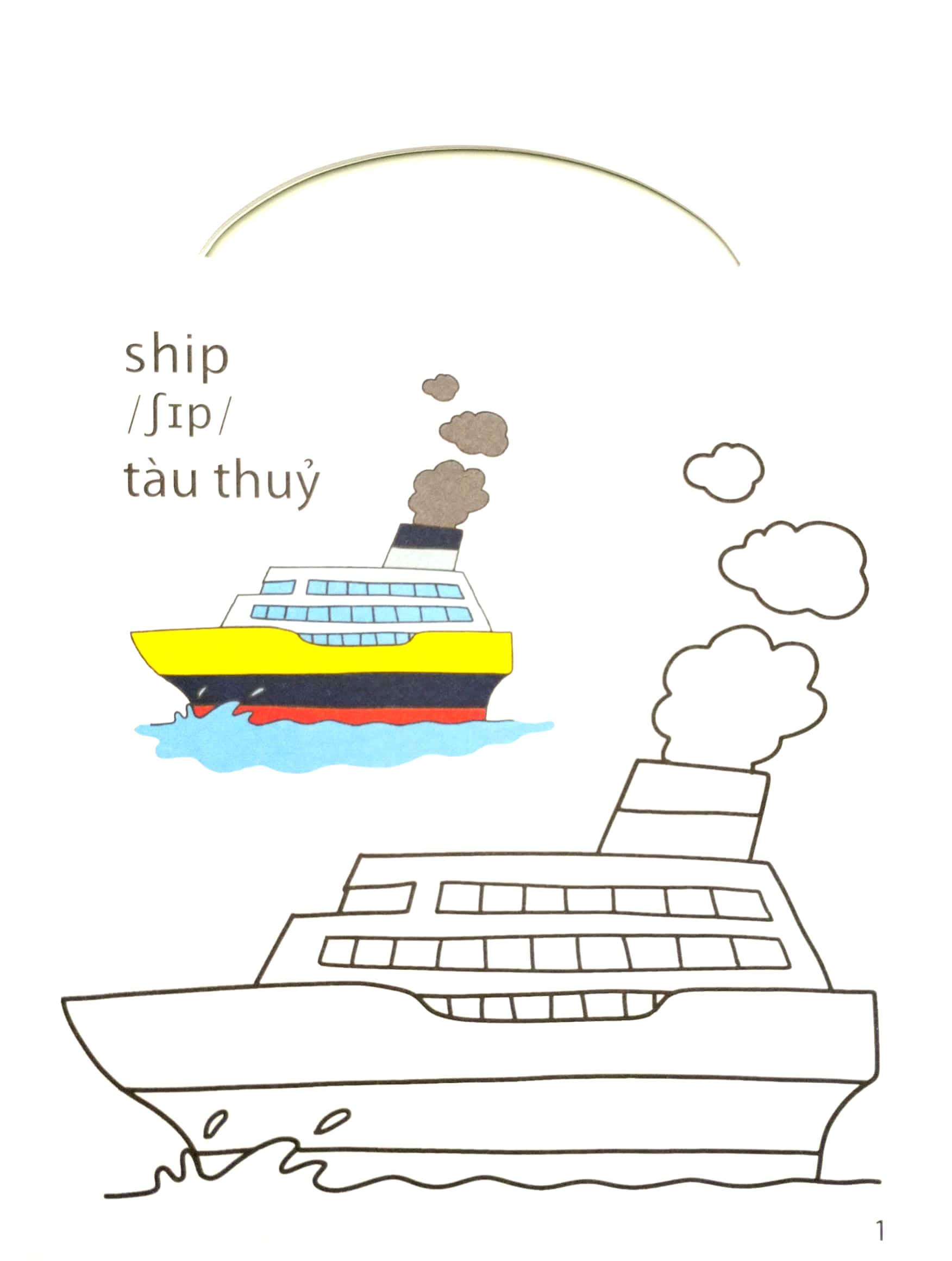 Bé Tập Tô Màu - Ngôi Nhà Mơ Ước