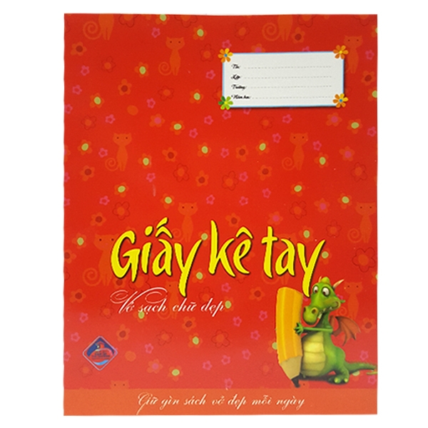 Bộ 4 Giấy Kê Tay Tập - Mẫu 6