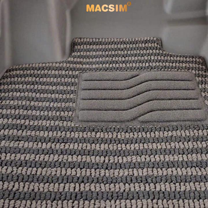 Thảm Lót Sàn 2 Lớp TPE Macsim CRV 2017-2022 Chuẩn Form, Bền, Không Mùi (sd3 xám đen ct)