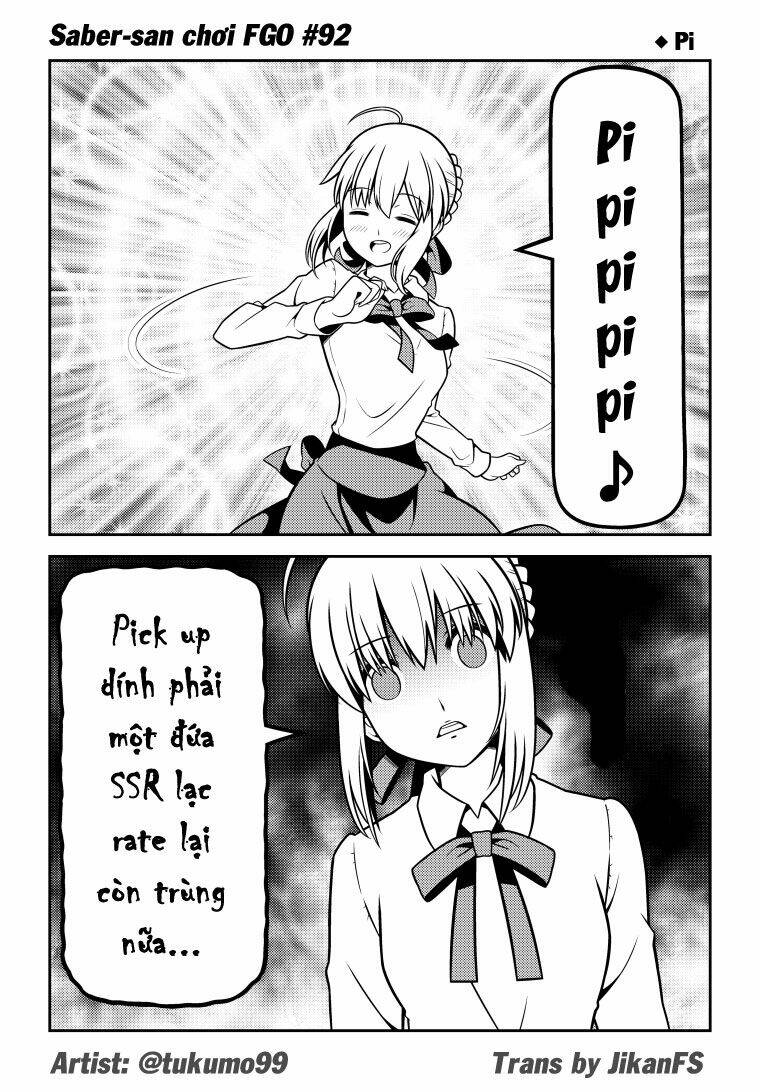saber-san chơi fgo! chapter 51 48