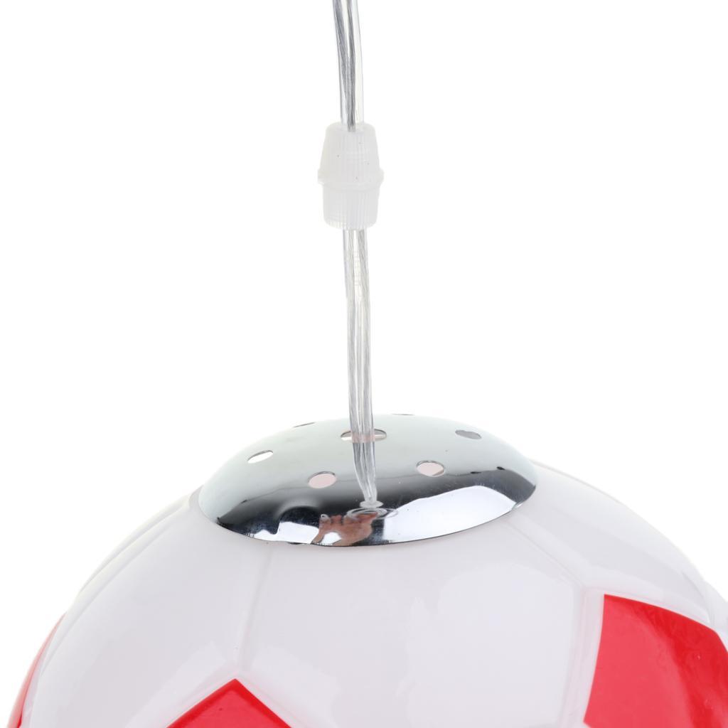Ceiling Lampshade with E27 Lamp Holder Football Shaped Ceiling Light Decor