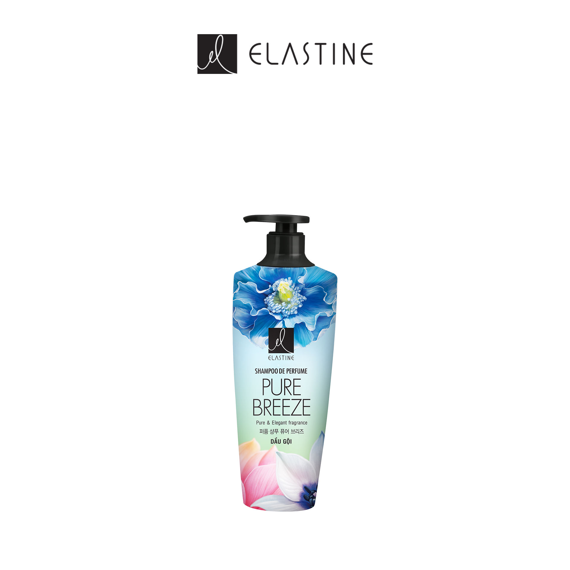 Dầu gội Elastine De Perfume hương nước hoa Pure Breeze 600ml