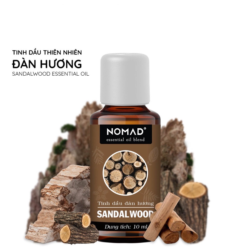 Tinh Dầu Thiên Nhiên Đàn Hương Nomad Essential Oils Sandalwood