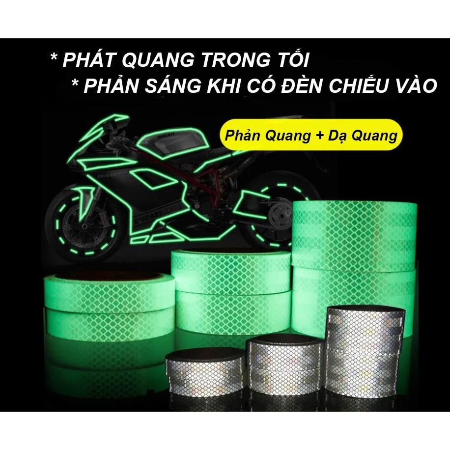 DECAL PHẢN QUANG DẠ QUANG SIÊU ĐẸP VÀ AN TOÀN CHO GIAOTHÔNG