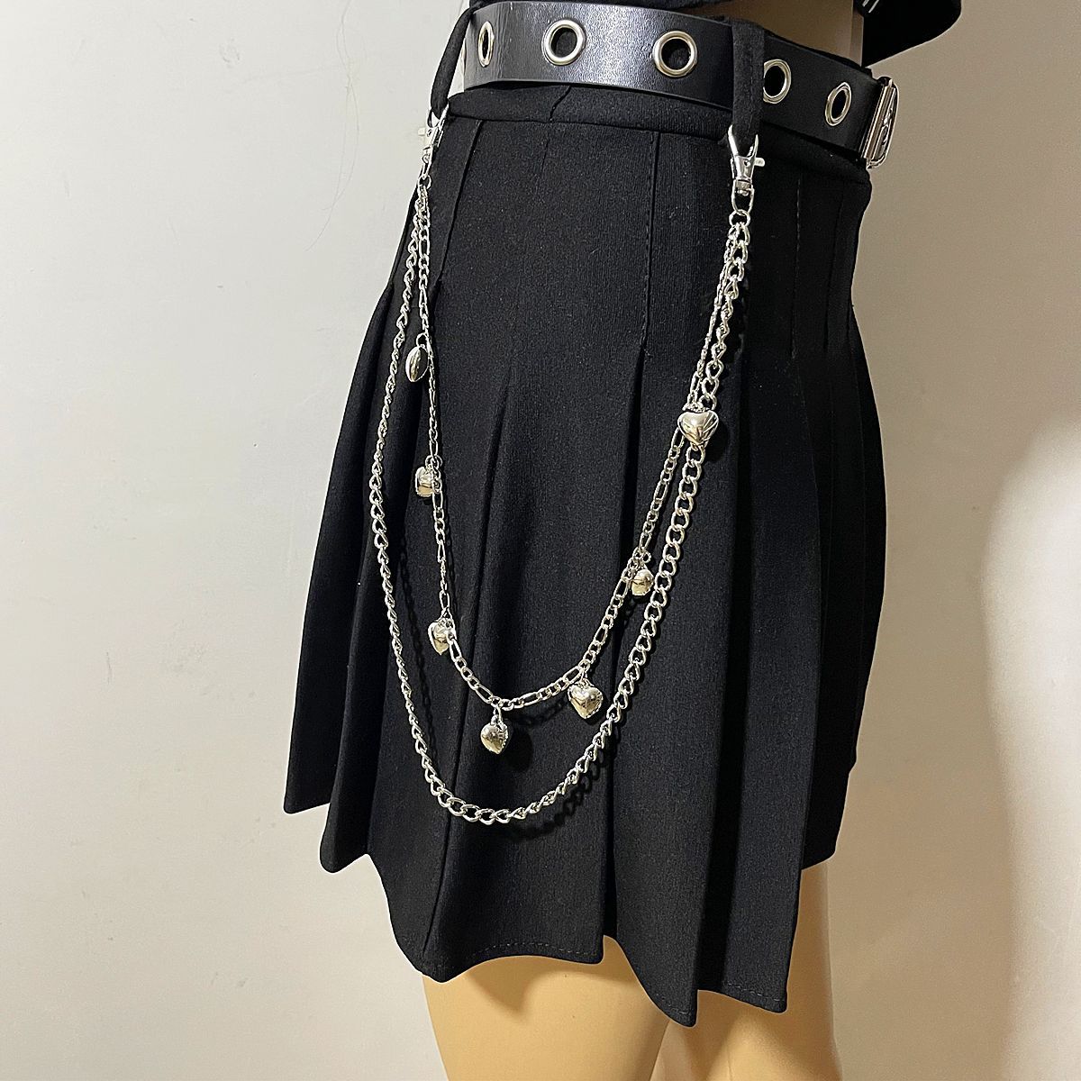 Dây chuyền thắt lưng xích đeo cạp quần jeans
