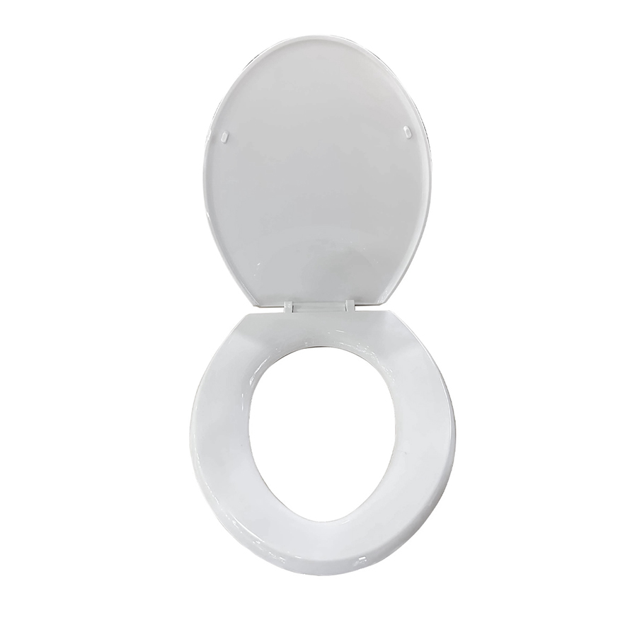 Nắp bồn cầu Hùng Anh HA03 chất liệu hạt nhựa nguyên sinh ABS, trọng lượng 1,0kg - Hoa Sen Home - Hàng chính hãng