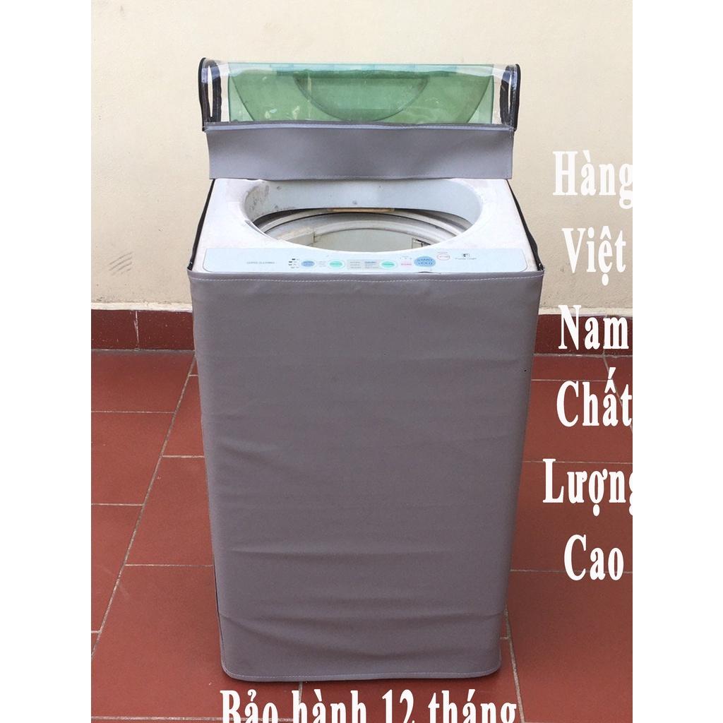 Bọc trùm máy giặt Bạt che máy giặt Cửa trên cửa đứng Chất liệu da và vải dù xịn không nổ vỏ