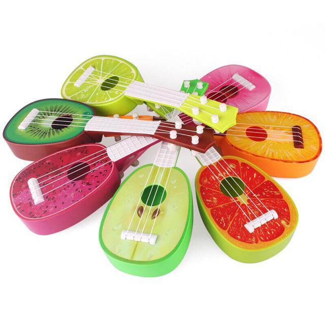 Đàn Guitar Mini Trái Cây Giúp Bé Cảm Thụ Âm Nhạc ( hàng sẵn )