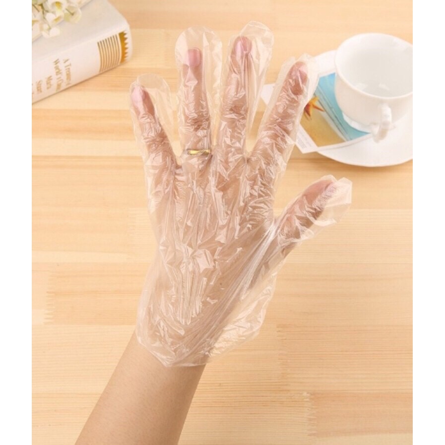 Găng tay nilon dùng một lần, chất liệu mềm, dai, cho cảm giác thật tay khi sử dụng - nội địa Nhật Bản 