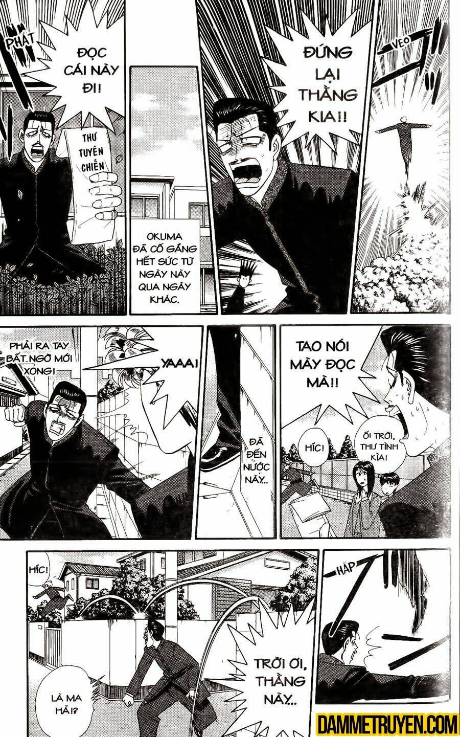 kyou kara ore wa - cặp bài trùng chapter 345 14