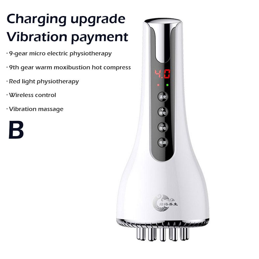 Máy massage xung điện đa vùng trên cơ thể không dây pin sạc 9 cấp độ RASTU Body cao cấp - tặng kèm 5 chai tinh dầu WormWood