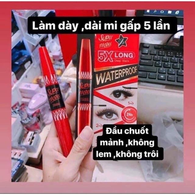 Mascara nối mi hai đầu Sivanna Super Model 5C