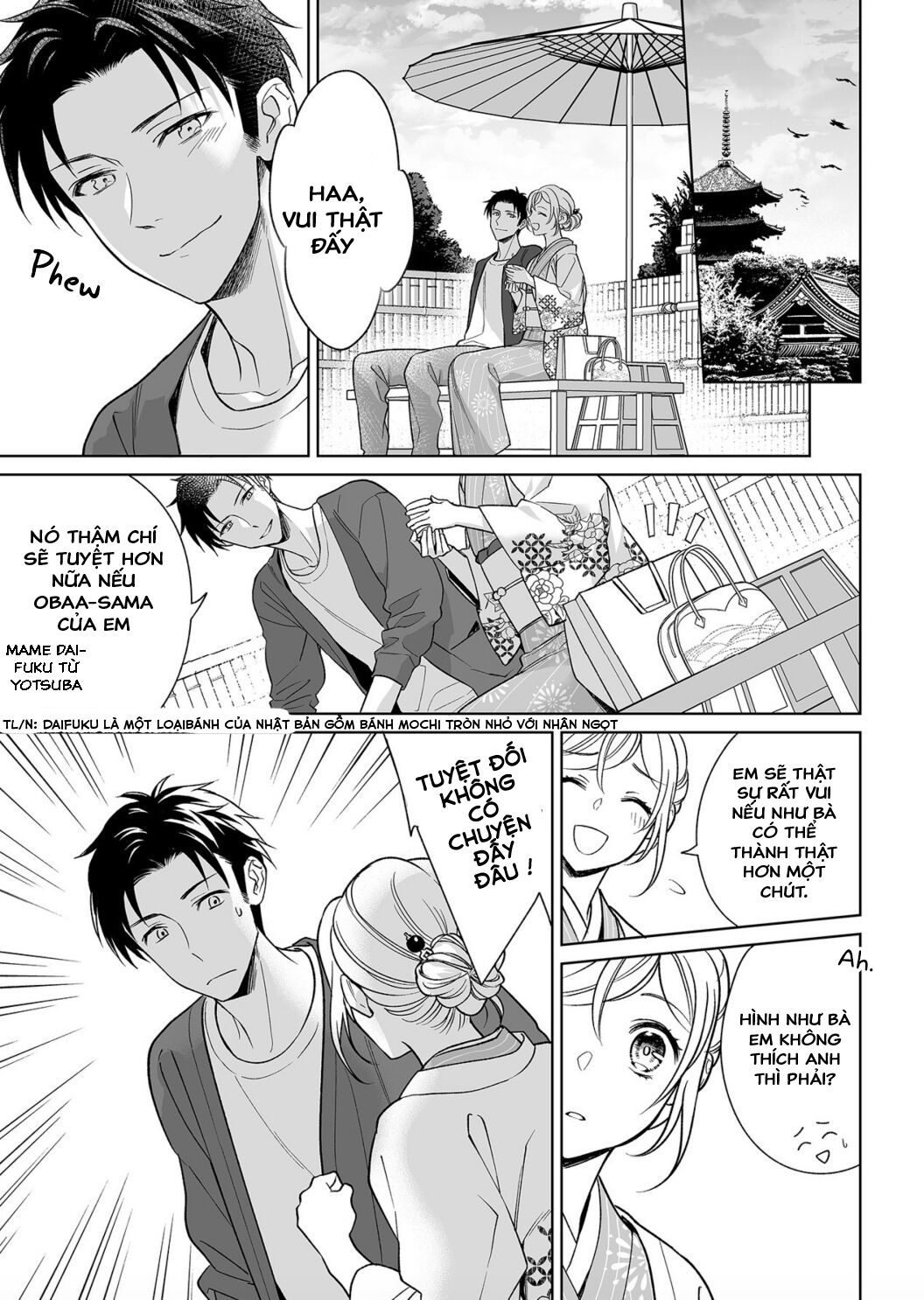 bạn trai cảnh sát là kẻ dê xòm?!? chapter 7.5 8