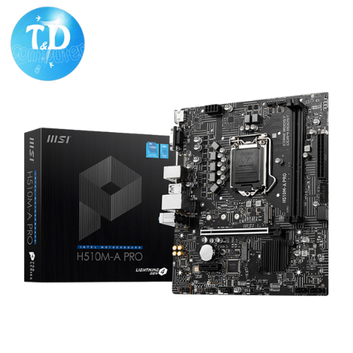 Mainboard MSI H510M PRO E (Socket 1200, HDMI+VGA DDR4) - Hàng chính hãng FPT phân phối