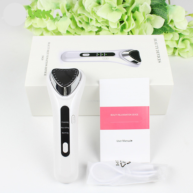Máy chăm sóc da nóng đẩy dưỡng chất công nghệ hàn quốc BLK-D020 đi kèm bút massage mắt