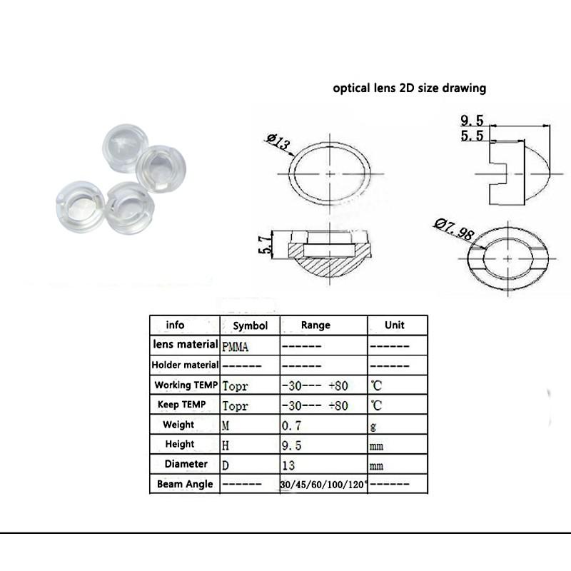 Set 10 Chip Đèn Led 3w 20mm Kèm Phụ Kiện Chuyên Dụng