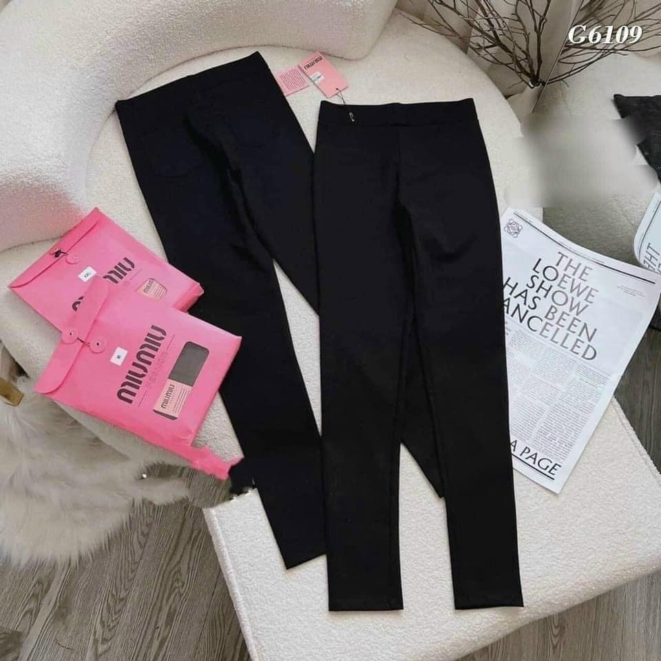 Quần legging Miu Miu hot hit mọi mặt trận