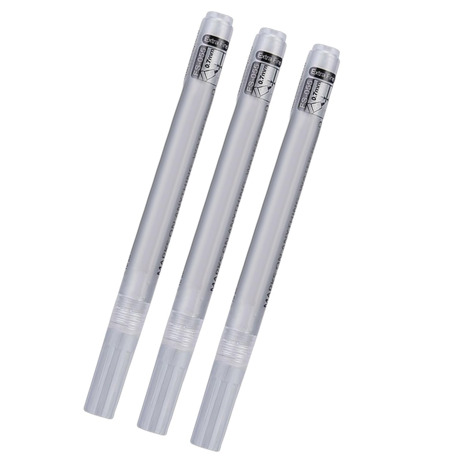 3x Marker Pen Golf Sunscreen Alignment Marks Ball Liner Markers Pen Acrylic Ink Pen for Training Golfer