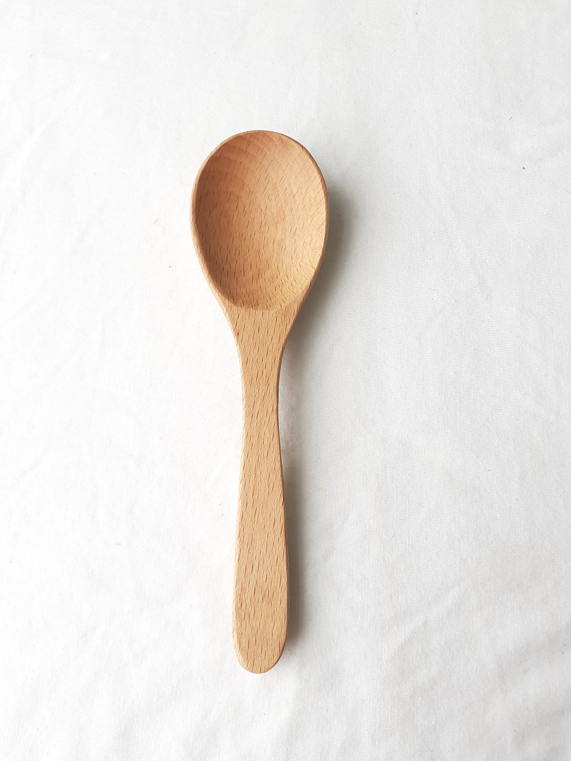 Bộ 6 thìa, muỗng ăn cơm GỖ ĐÀO 15.5 cm x 4 cm