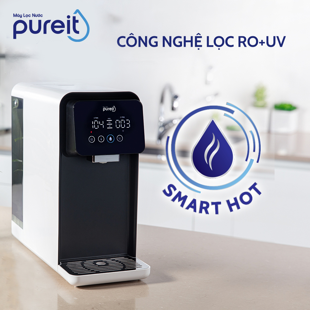 [COMBO TIẾT KIỆM] Máy Lọc Nước Pureit Lavita và Lõi lọc CF, Lõi lọc PPCF - Hàng chính hãng