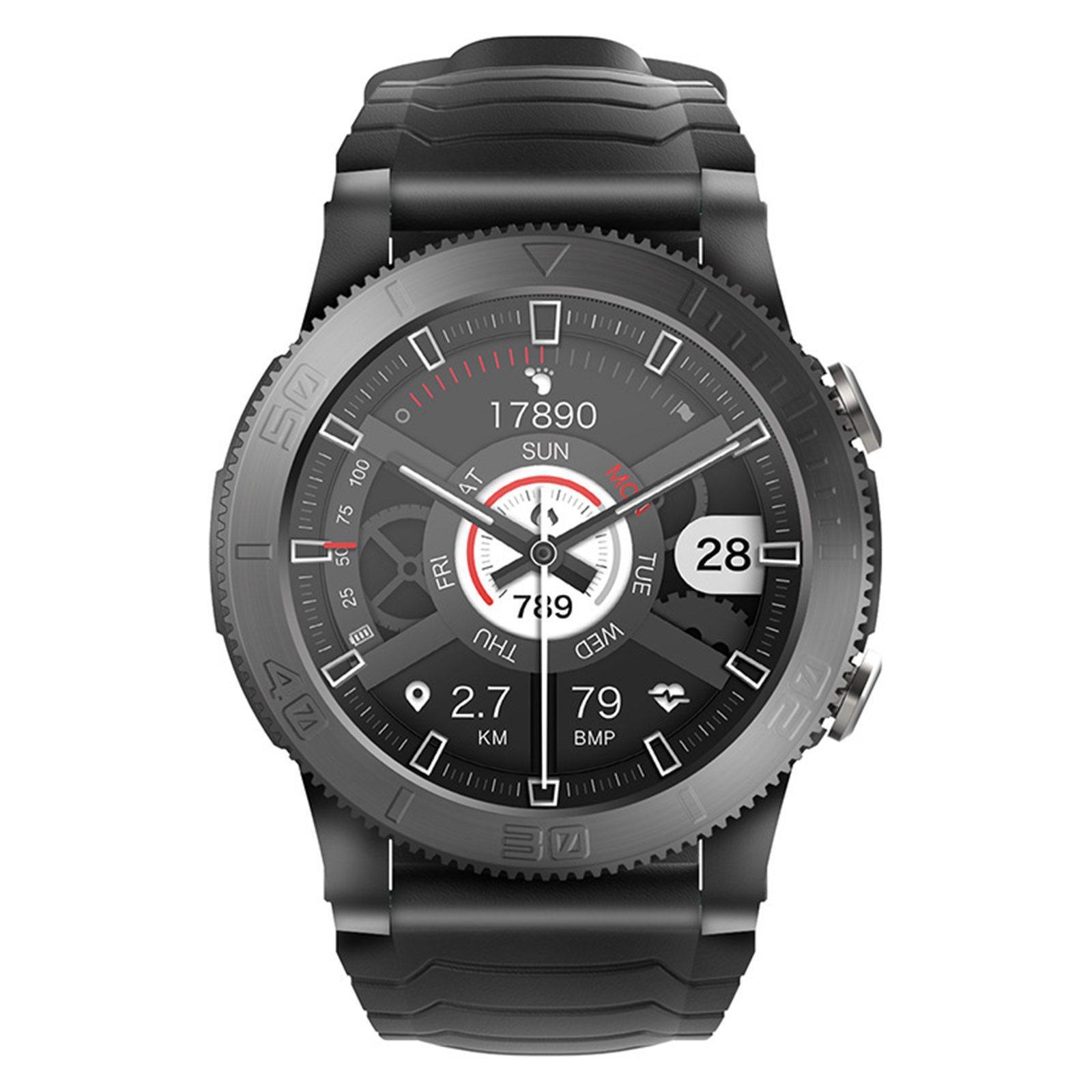 Smart Watch Compass 1.32inch Screen Waterproof Smartwatch for Outdoor