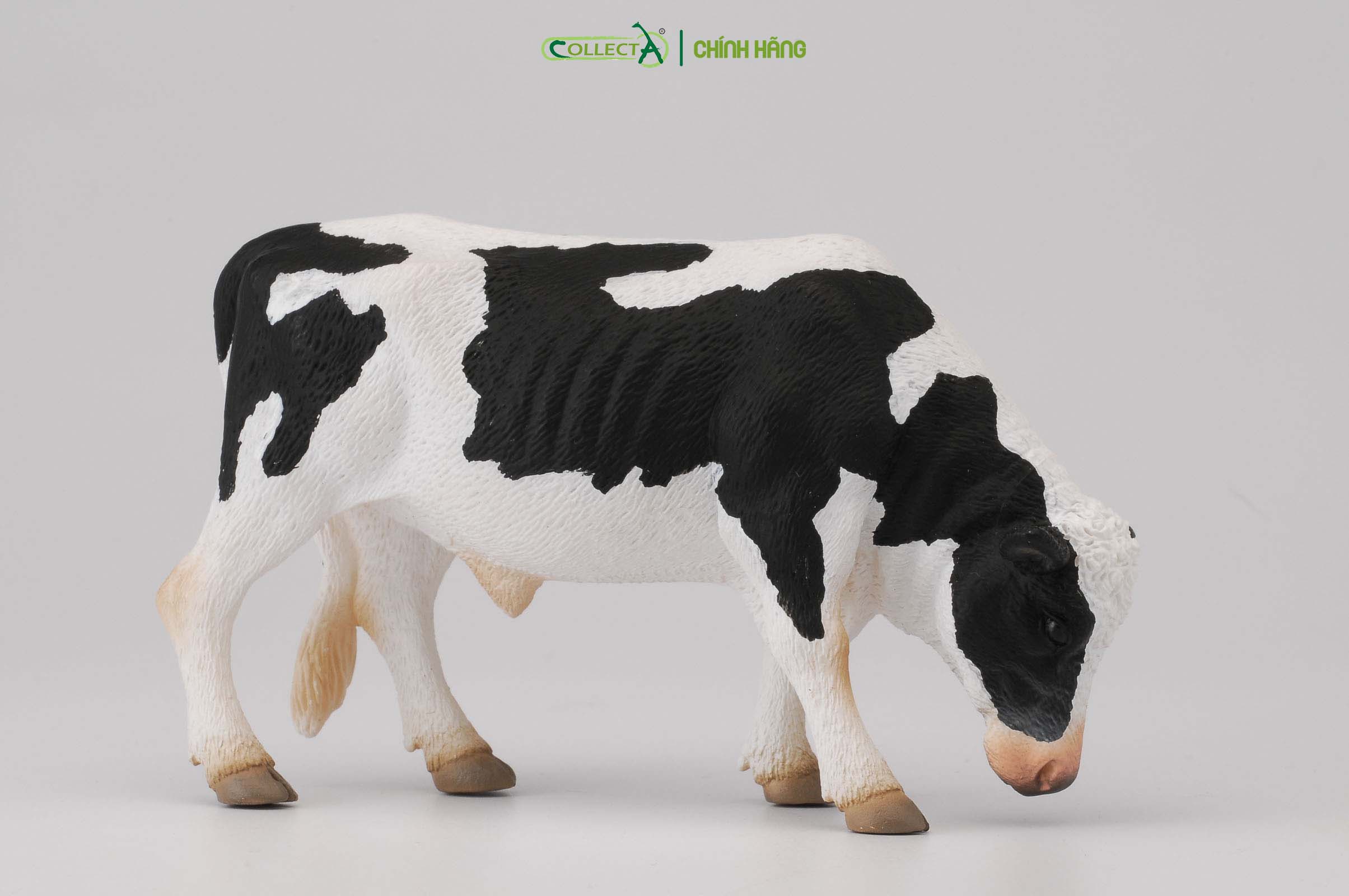 Mô hình thu nhỏ: Bò Hà Lan bố - Friesian Bull  , hiệu: CollectA, mã HS 9650060[88482] -  Chất liệu an toàn cho trẻ - Hàng chính hãng