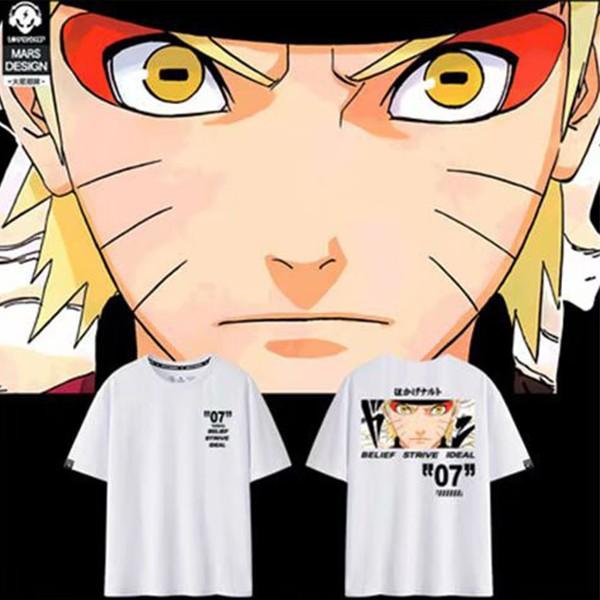 Áo thun tay lỡ form rộng nam nữ - Áo Naruto tay lỡ unisex AC14