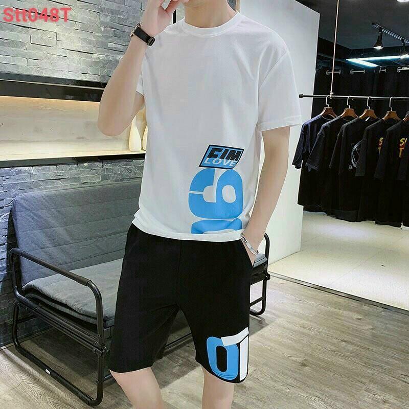 Sét đồ bộ mặc nhà nam nữ in 092 vứi chất cotton thun lạnh mềm mịn thoáng mát 2 size M từ ,L từ