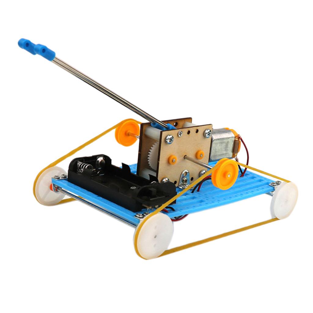 Xếp Hình Sáng Tạo DIY Mô Hình Xe Tăng Làm Thủ Công Khoa Học Giáo Dục Đồ Chơi