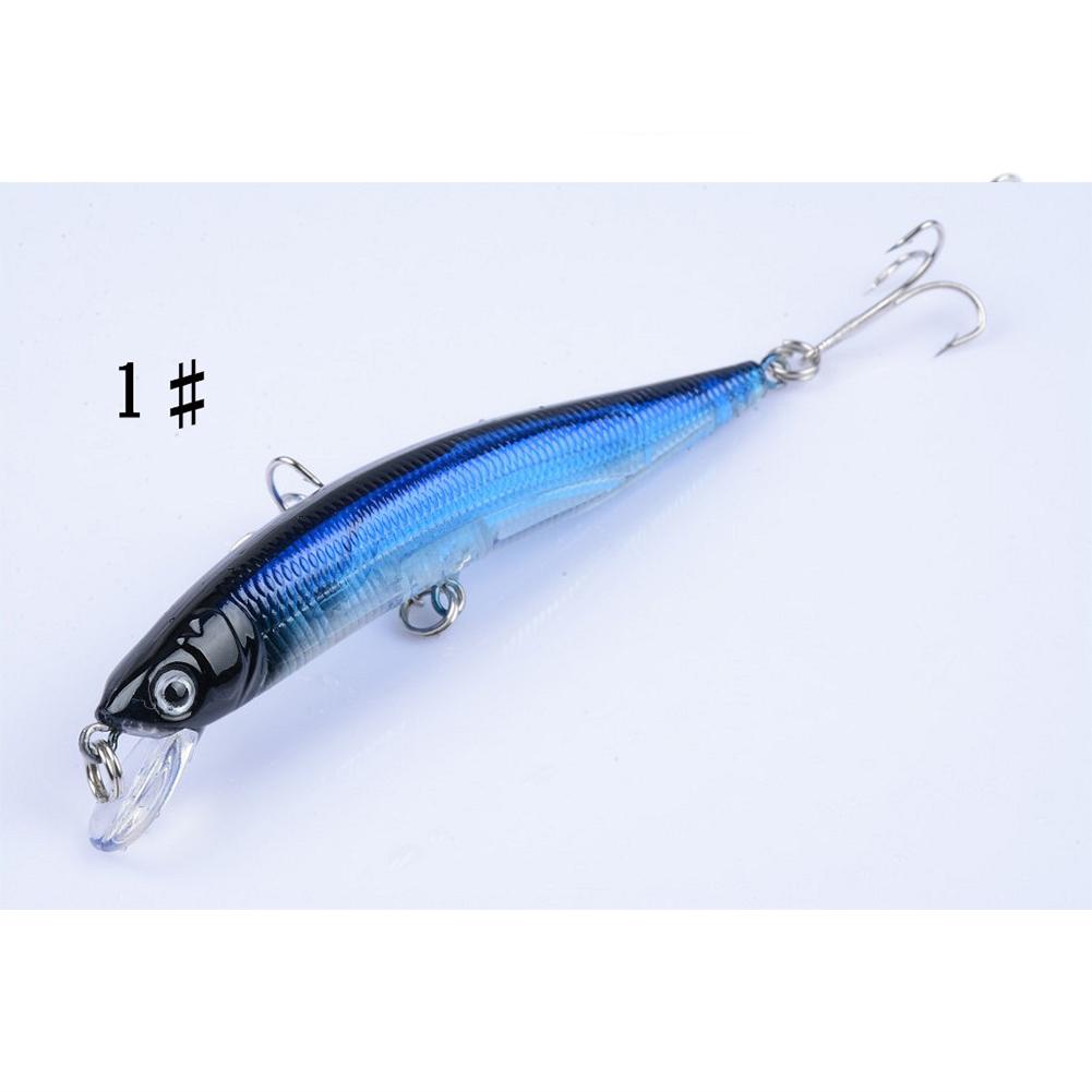 Fishing Lure Bait 5-color Floating Hard Minnow 9.7cm/8.2g Artifical Bait Bionic Bait