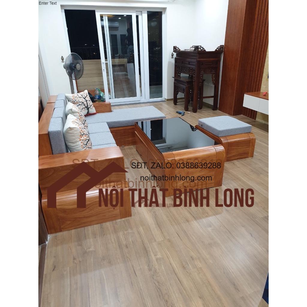 Bàn ghế tiếp khách hoàng gia cỡ lớn giá thật