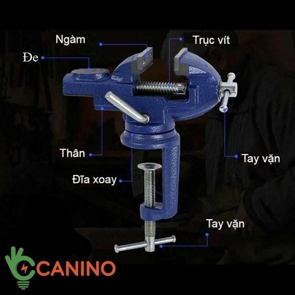 Ê tô 360 độ kẹp bàn v2