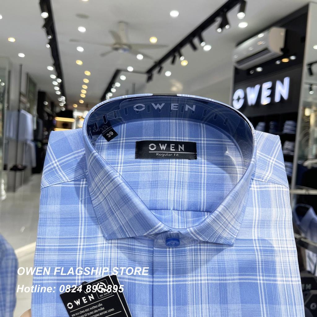 Áo Sơ mi Owen nam dài tay dáng Regular mềm mịn mát Mã AR221052DT