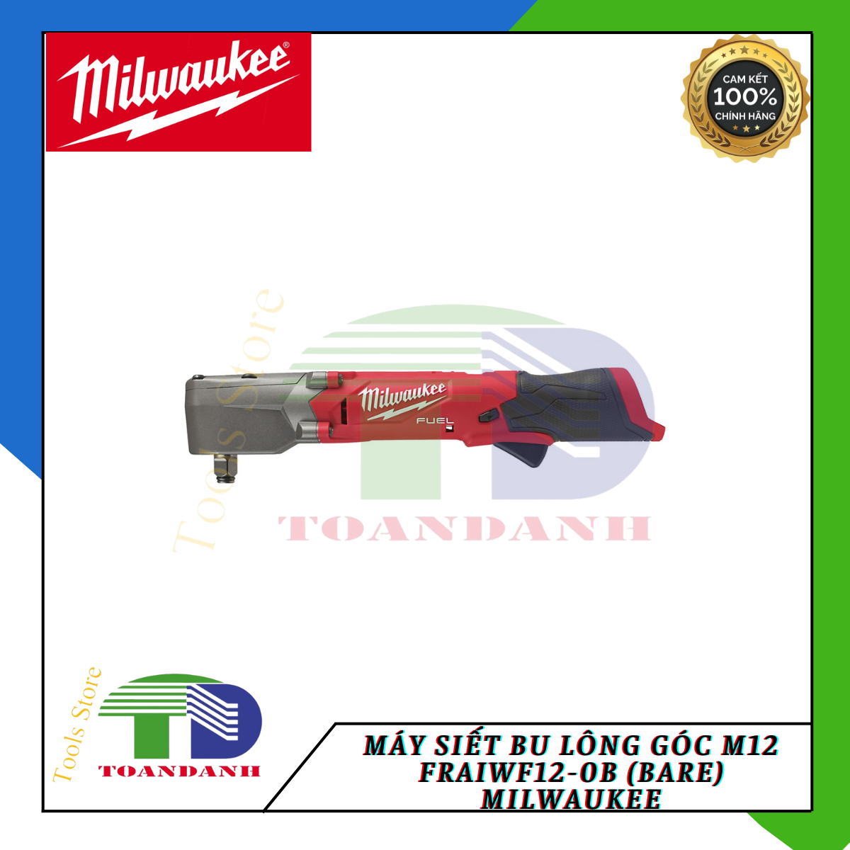 Máy siết bu lông góc M12 FRAIWF12-0B milwaukee