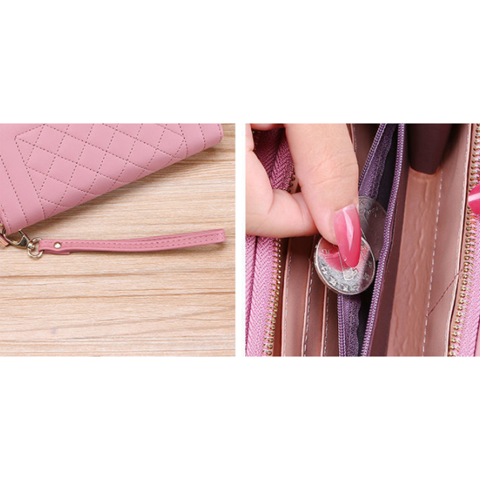 Ví nữ cằm tay bóp nữ cầm tay ví dài thời trang Hàn Quốc TN168