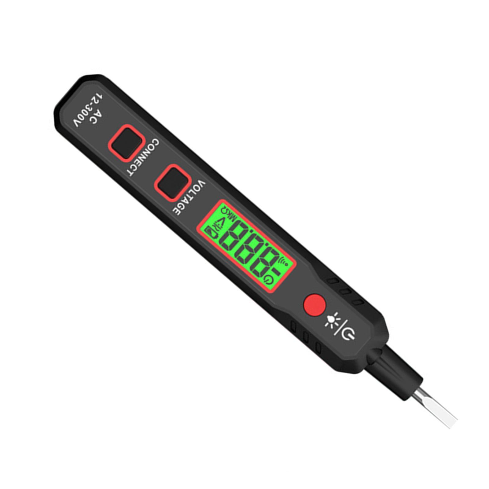Electronic Test Pencil Test Screwdriver Portable LCD Display 12V-300V  Pen Circuit Tester Tool for Live/Null Wire Judgment